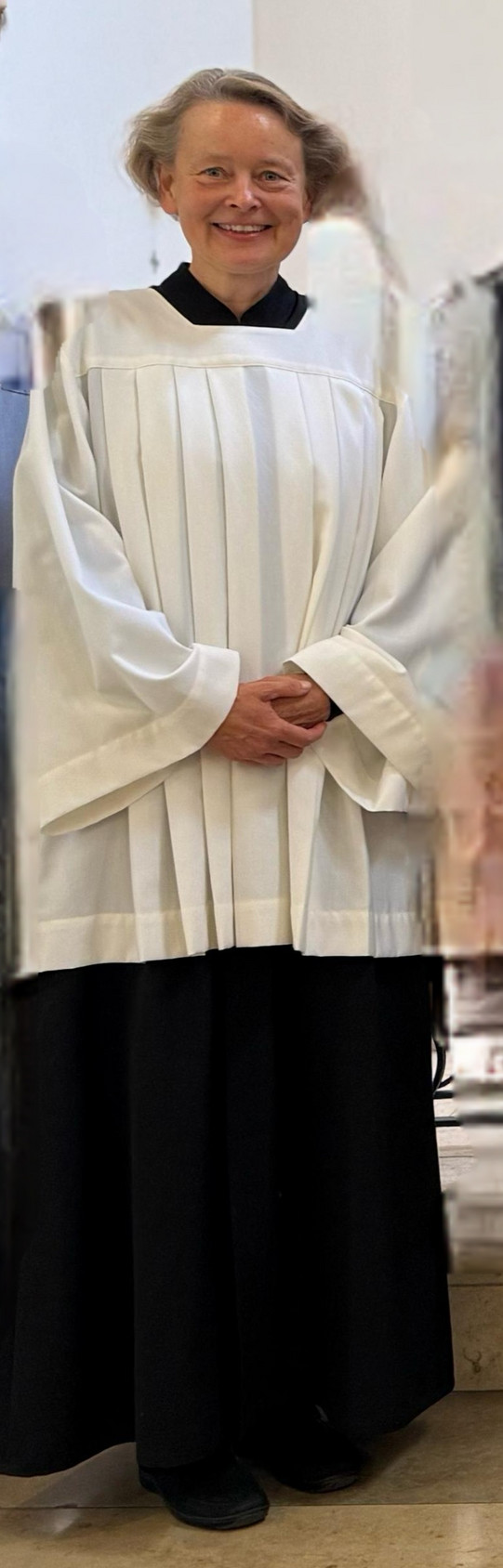 Das Bild zeigt Prof. Kowalski im Talar.