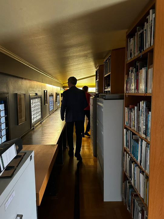 Das Bild zeigt die Teilnehmer der Exkursion.