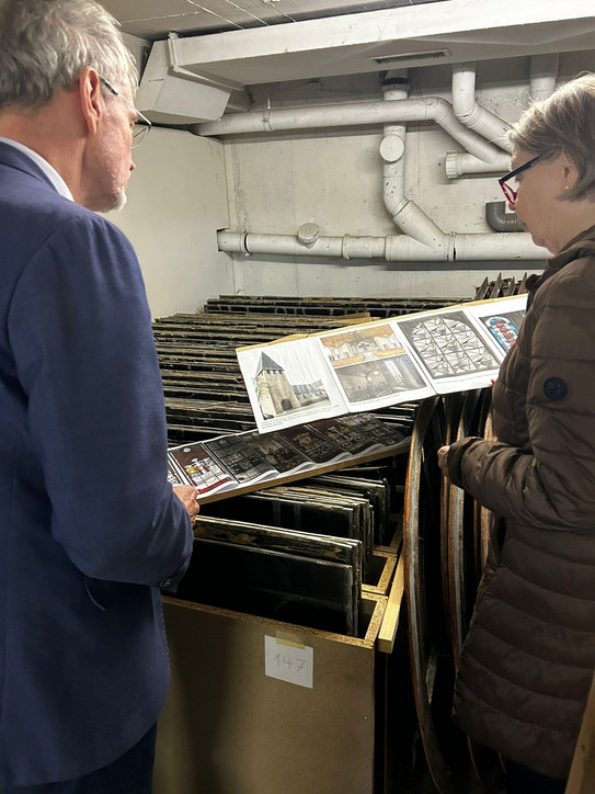 Das Bild zeigt die Teilnehmer:innen der Exkursion.