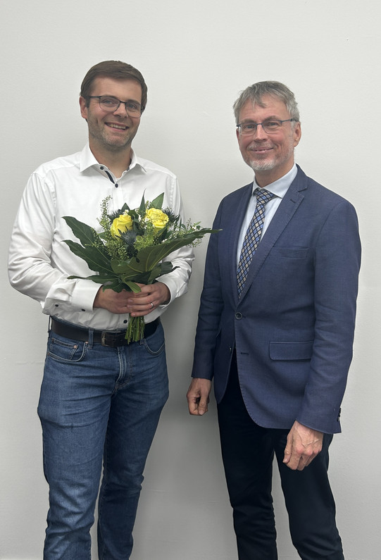 Das Bild zeigt die Professoren Breul und Ballhorn.