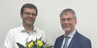 Das Bild zeigt die Professoren Breul und Ballhorn.