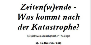 Das Bild zeigt den Titel der Tagung.