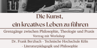 Das Bild zeigt den Einladungsflyer zur Veranstaltung.