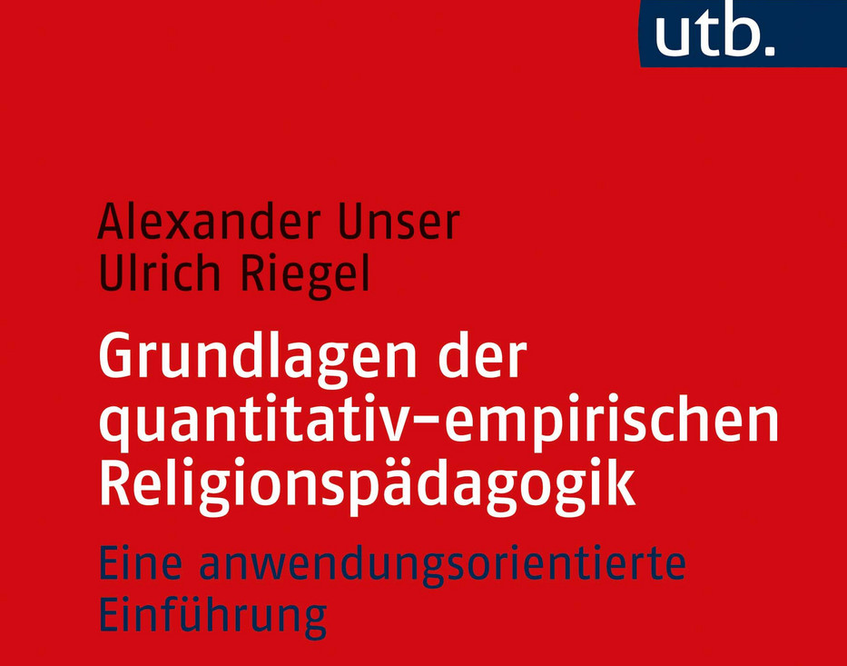 Deckblatt des Lehrbuches Grundlagen der quantitativ-empirischen Religionspädagogik