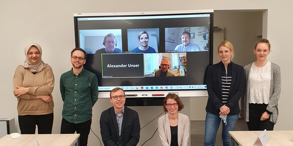 Gruppenfoto vom Arbeitstreffen