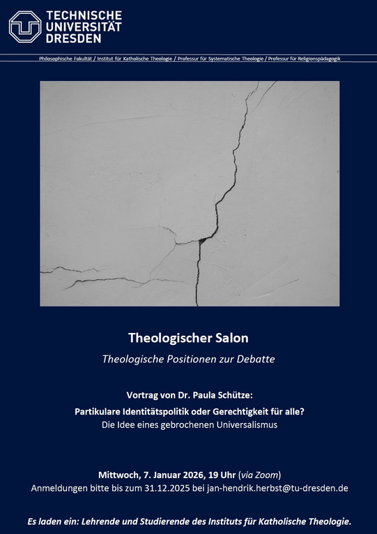 Das Bild zeigt die Einladung zur Veranstaltung.